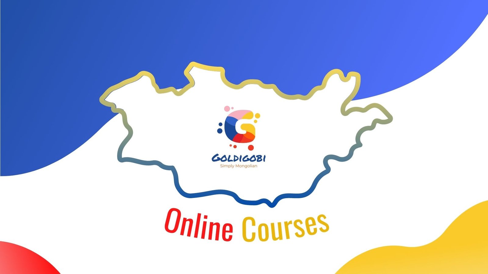 Online course page image